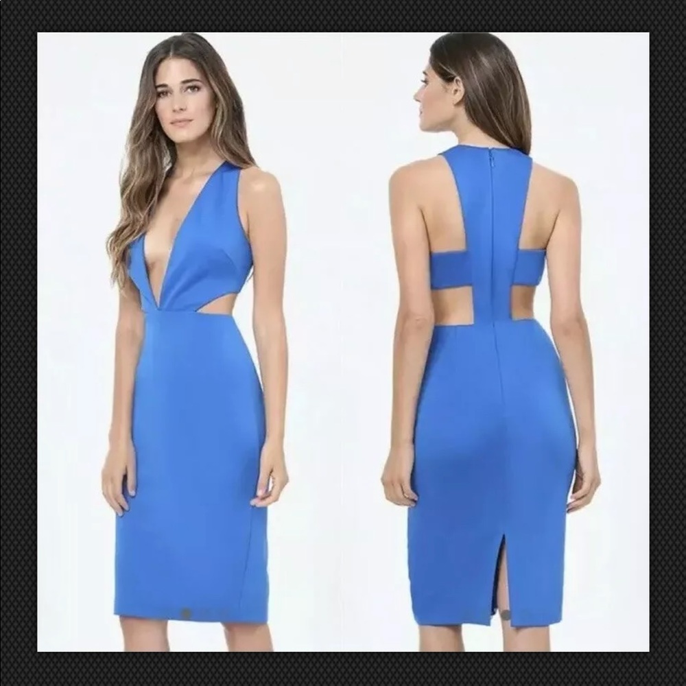 Bebe Preowned Deep V party/club dress size 12